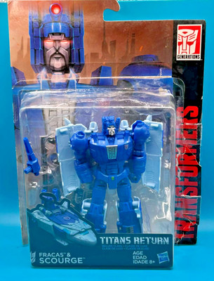 Transformers Titans Return Deluxe Class Fracas & Scourge Complete