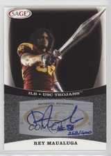 2009 SAGE Auto Silver 268/400 Rey Maualuga #A32 Auto 0af