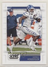 2019 Score Rookies Darrell Henderson #398 uk2