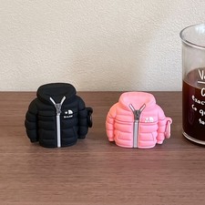 For AirPods Case Silicone Protective Down Jacket Cartoon Case AirPods 3/4 Pro3