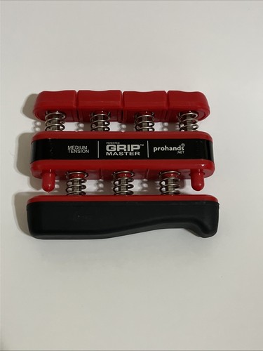 Prohands Gripmaster Medium Tension Fingertrainer Krafttrainer gebraucht