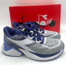Diadora Mythos Blushield Vigore NEW Women's Athletic Shoe White/Blue Multiple Sz