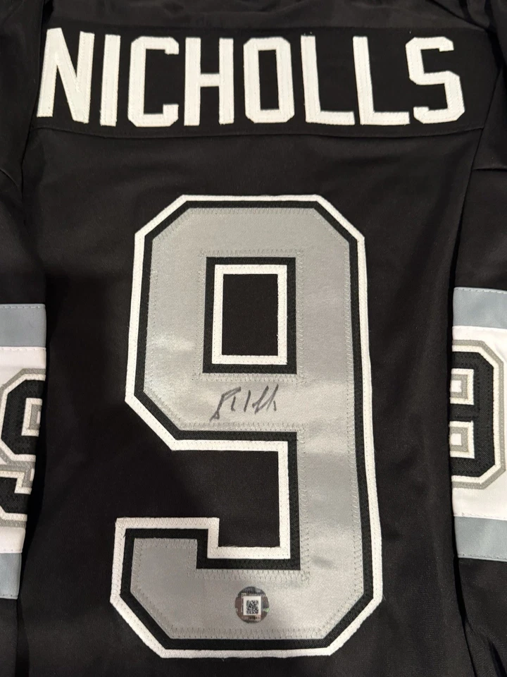 Camiseta firmada por Bernie Nicholls de los LA Kings Dave & Adam’s certificado de autenticidad Foto 2 de 3