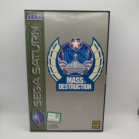 Mass Destruction Video Game for Sega Saturn Complete Multilingual Ita Mint