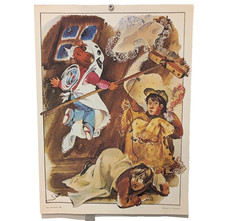 Karlsson - Svante Lillebror - Eric Ericson - Kiev cartone animato sovietico poster originale