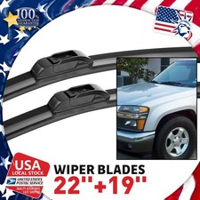22 19 Oem Quality Bracketless Windshield Wiper Blades J-hook Pair All Season 22 19 Oem Quality Bracketless Windshield Wiper Blades J-hook Pair All Season