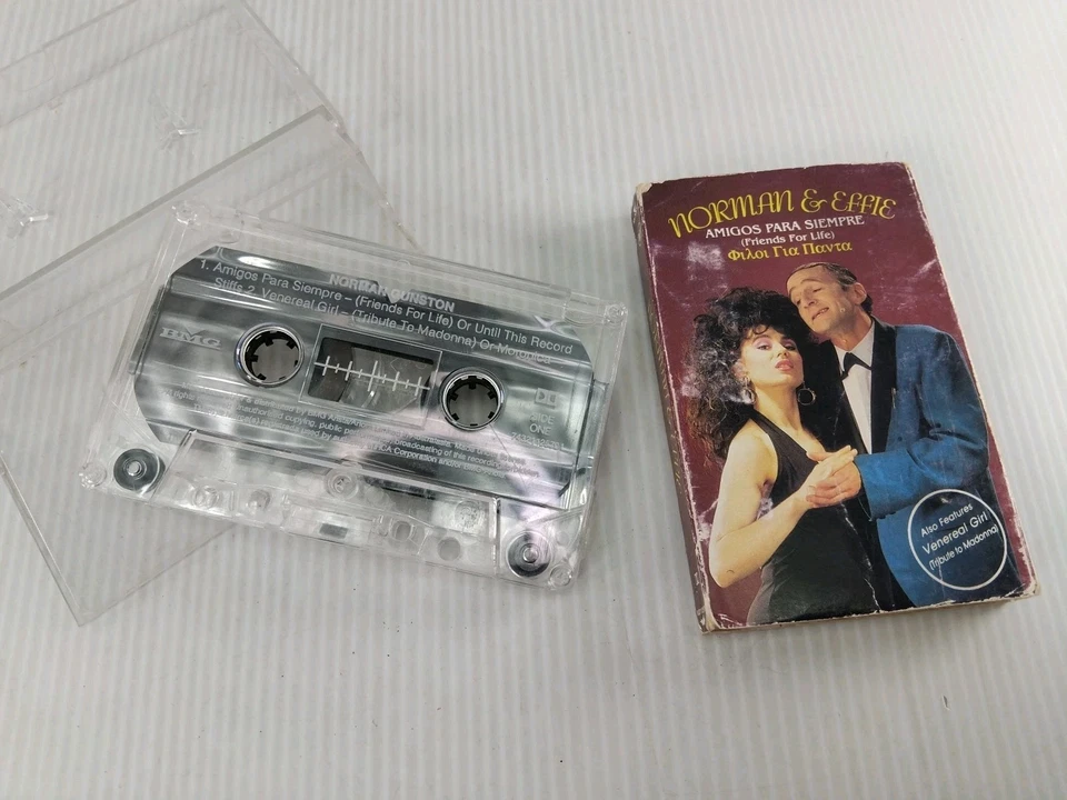 Norman & Effie Amigos Para Siempre Cassette Tape 1992 - Image 4 of 4