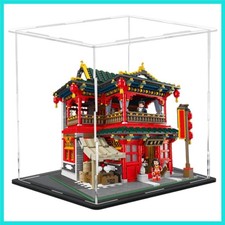 Self-Assembly Acrylic Display Case,Deluxe Dustproof Showcase,Cube Countertop ...