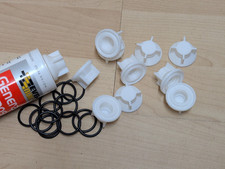 Silicone Sealer Sealant Mastik Tube Nozzle Screw Cap Tops w