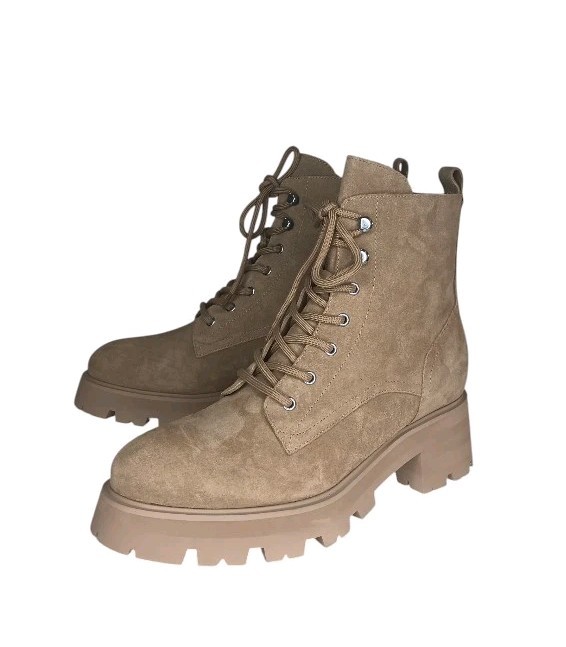 SAOLA Stivaletti Marc Fisher LTD donna Lucien in pelle suola a strappo marrone taglia media 9 5