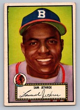 (75348) 1952 Topps #27 Sam Jethroe VG Black Back