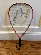 Head CPS Crystal Power System Crush Racquetball Racquet Red And Black EUC