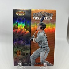 2020 Bowman's Best 2000 Franchise Favorites #FFA-PB Patrick Bailey Giants 97