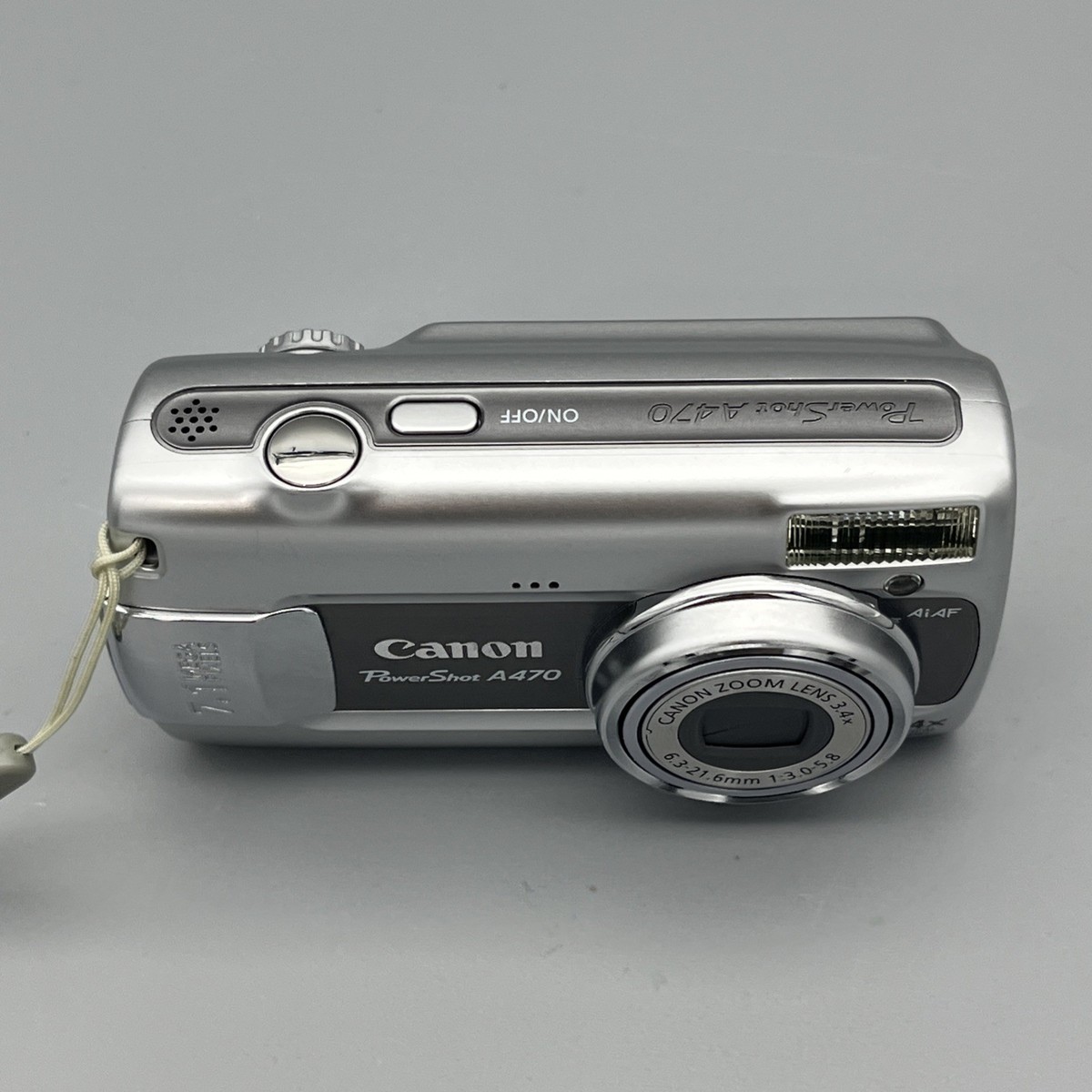 Canon PowerShot A470 7.1MP Digital Camera - Gray for sale Canon PowerShot A470 7.1MP Digital Camera - Gray for sale