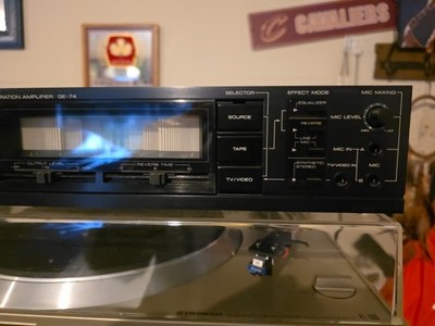 Kenwood GE-74 Graphic Equalizer With Reverberation Amplifier
