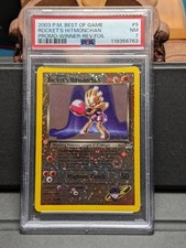 2003 POKEMON BEST OF GAME PROMO WINNER #9 ROCKET'S HITMONCHAN-REVERSE FOIL PSA 7 on eBay