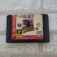 World Series Baseball '96 Sega Genesis Video Game Vtg 90s Sports Retro Gaming