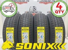 4 X 215 65 15C SONIX COMMERCIAL  215/65R15C 104/102R M+S C&B RATED TYRES 2156515