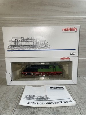 Marklin Märklin 3307 T18 Tender Loco Green-Black H0
