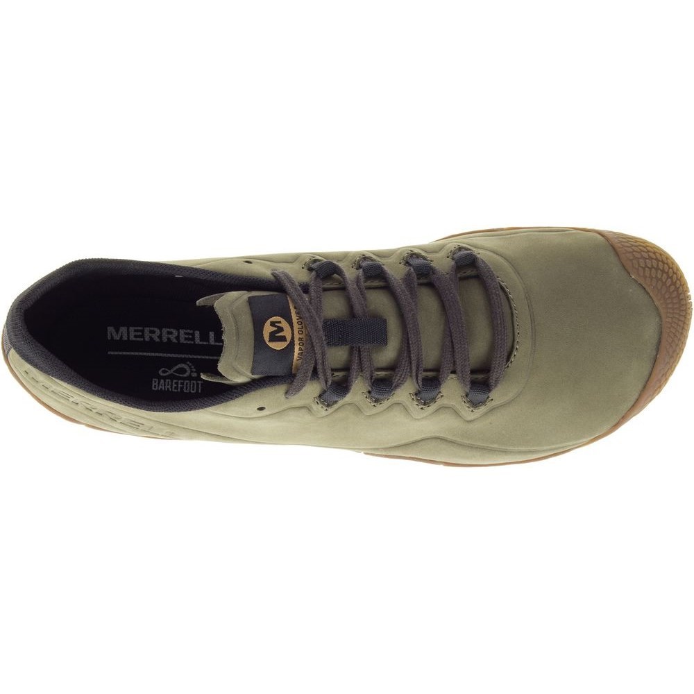 Scarpe Uomo Merrell Vapor Glove 3 Luna Ltr J97175 Grigio Beige Olivina