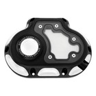 Cover Final Transmission RSD Cable Clutch Clarity Contrast Cut, 06-17 Dyna