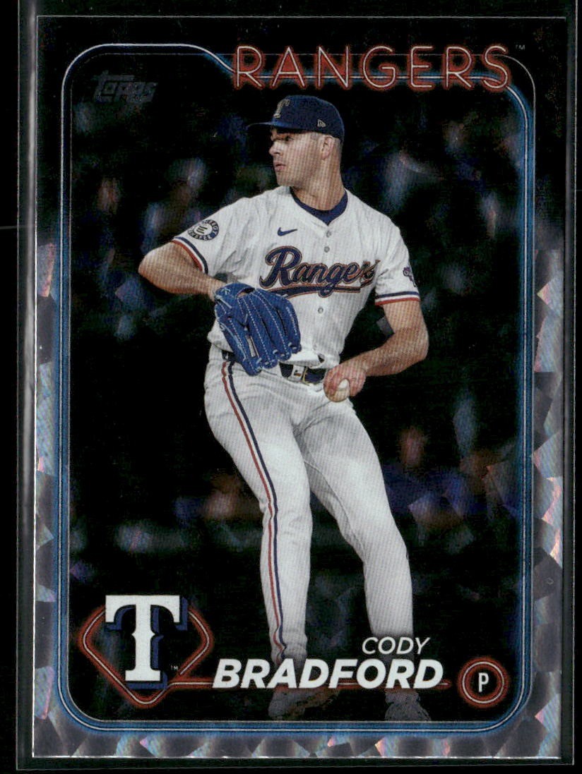 Cody Bradford 2024 Topps Update Silver Crackle Foilboard #US331