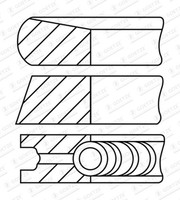 Kolbenringsatz Goetze Engine 08-452007-00 FüR Opel Astra Caravan P10 Meriva VAN