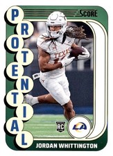 2024 Score - Protential Jordan Whittington #5 (RC)