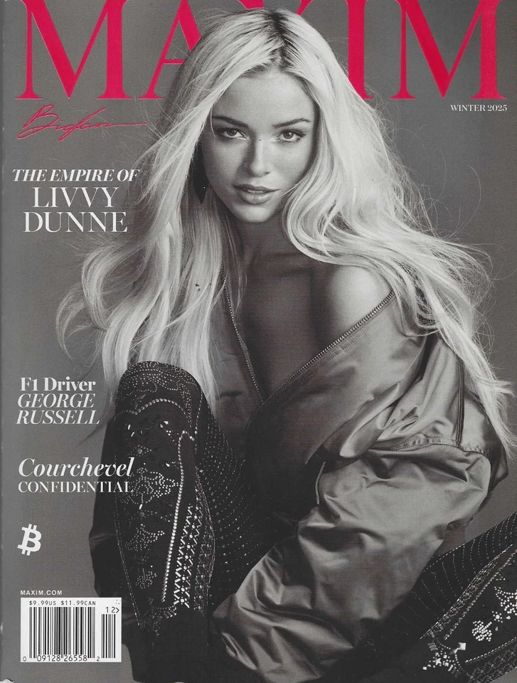 MAXIM Magazine Winter 2025 Livvy Dunne