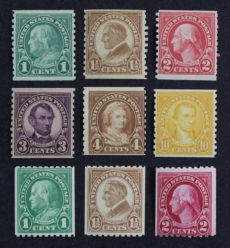 CKStamps: US Stamps Collection Scott#597/606 Mint NH OG Incomplete