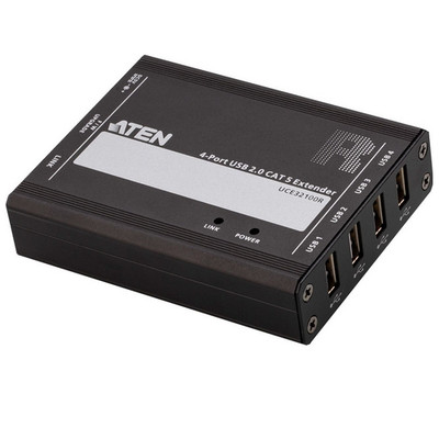 ATEN 4-port USB 2.0 CAT 5 Extender (100m)