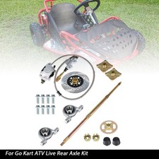 32" Fit For Go Kart ATV Live Rear Axle Kit Rear Axle Assembly w/o Chain New