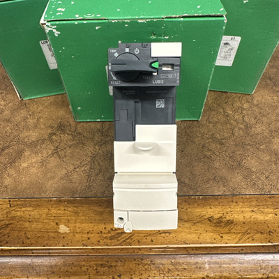 Schneider electric LUB12 power base 12A TeSys-036277 motor starter, Atlas Copco