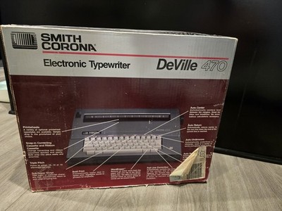 Vintage Smith Corona SD700 Spell Right Dictionary Memory Electronic Typewriter