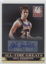 2013 Panini Elite All-Time Greats Signatures 46/99 Gail Goodrich #1 Auto HOF 0dk