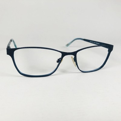 COCOA MINT Brille STRUKTURIERT BLAU ECKIG Brillengestell MOD: CM9929 C2