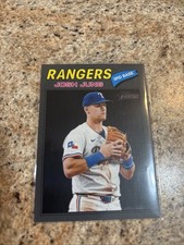 Josh Jung 2026 Topps Heritage Dark Gray Border SP #191 - Rangers