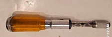 Vintage Sears 3105 Spiral Ratcheting Push Screwdriver Drill w/ 9 Bits
