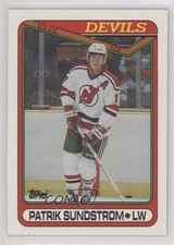 1990-91 Topps Patrik Sundstrom #306 4ub
