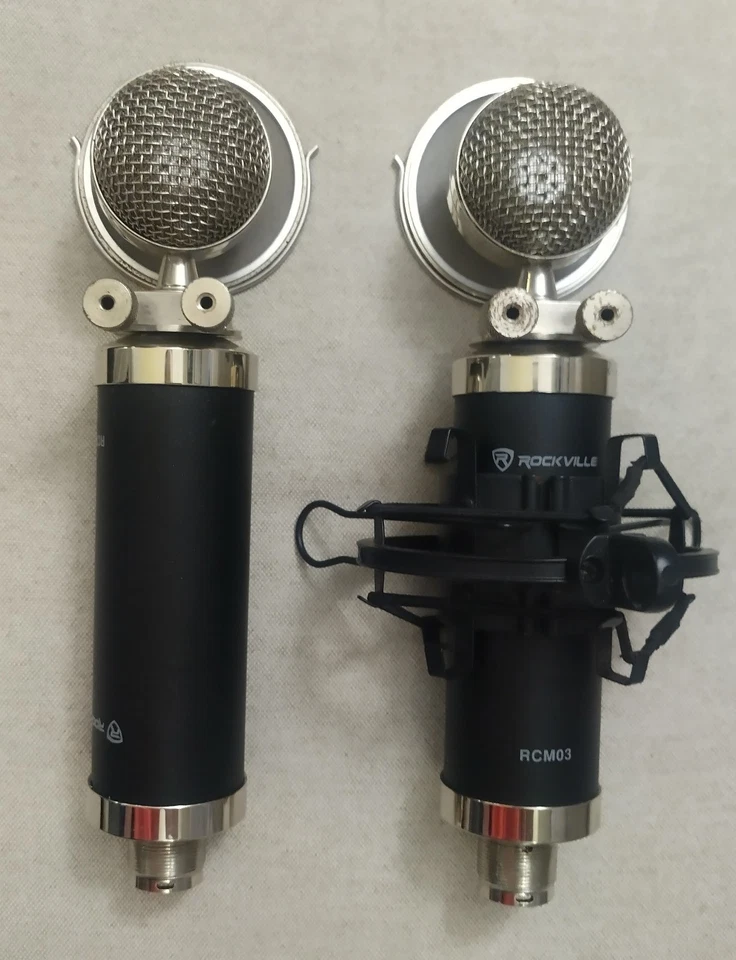 Rockville RCM03 Pro Studio Recording Condenser Microphone Set Of 2 - Image 4 of 4