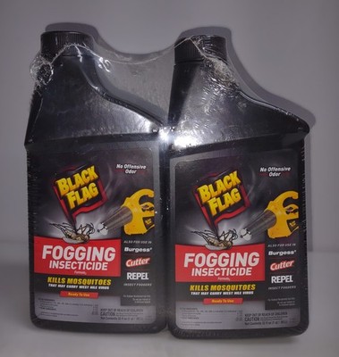 Black Flag Fogging Insecticide Value 2-Pack, Each 32 fl oz/1 qt NEW