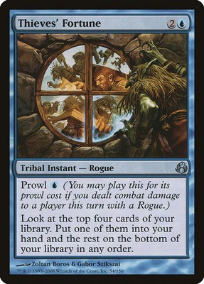 Thieves' Fortune [Morningtide] Moderately Played