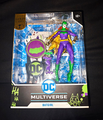 McFarlane Toys DC Multiverse Batgirl Action-Figur neu mit Ständer & Karte
