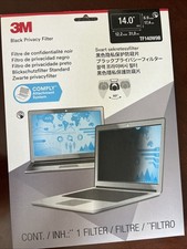 3M Black Privacy Filter 14.0 Inch- New In Unopened Package