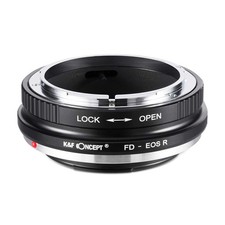 K F Concept Lens Adapter FD-EOS R For Canon FD Lens-Canon EOS R Camera Attaching