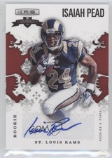 2012 Rookies & Stars Rookie Crusade Red Signatures /149 Isaiah Pead #30 Auto 0f8