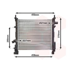 RADIATOR WATER COOLER ENGINE COOLING FOR FORD 1231795 NEW