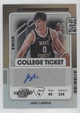 2022-23 Panini Chronicles Draft Picks /99 Jake LaRavia #CO-JLA Rookie Auto RC