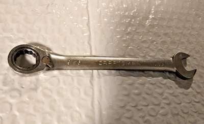 #ad CRAFTSMAN TOOLS USA 42416 GK B 9 16quot; RATCHETING COMBO WRENCH 7quot; LONG 12 PT. $13.39