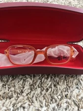 Ray-Ban Pediatrics RB 9074V 3883 Orange Authentic Kids Frames Eyeglasses 37-16